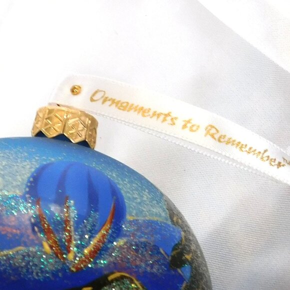 Lot Of Handmade 3.5" Glass Destinations Ornament to Remember Made in Poland - Picture 15 of 15